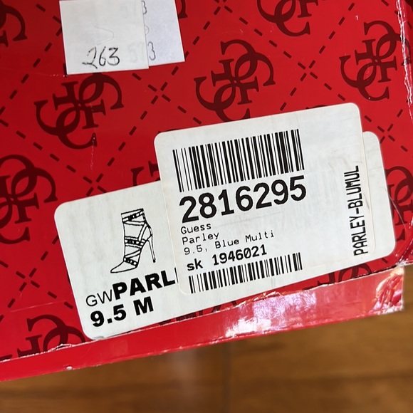 Guess Parley Suede Navy Blue Boot - Size 9.5 - Picture 6 of 6